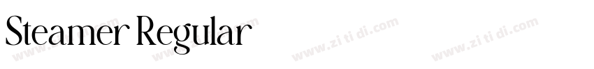 Steamer Regular字体转换 Steamer Regular字体转换